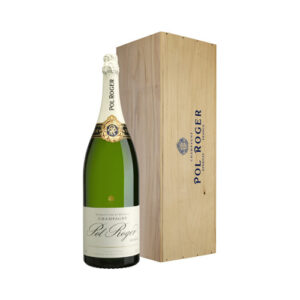 Pol Roger Brut Reserve NV Methuselah (6 ltr) in Wood Box