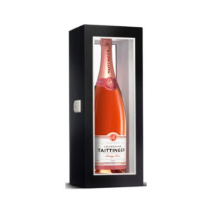 Taittinger Brut Prestige Rose NV Jeroboam (3 ltr) in Black Wood Box