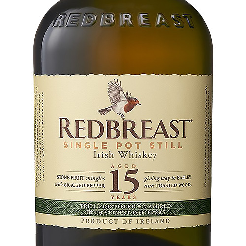 Redbreast 15 Year Old Single Pot Still Irish Whiskey 750mL - Image 2
