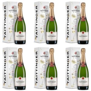 Taittinger Brut Reserve NV 75cl + Taittinger Stopper – CASE DEAL