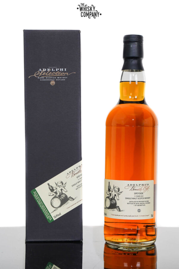 Breath of Speyside 2006 Aged 18 Years Single Malt Scotch Whisky – Adelphi (700ml)