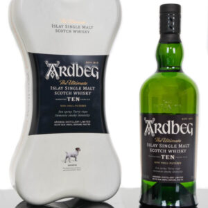 Ardbeg Ten Islay Single Malt Scotch Whisky Shortie Gift Tin (700ml)