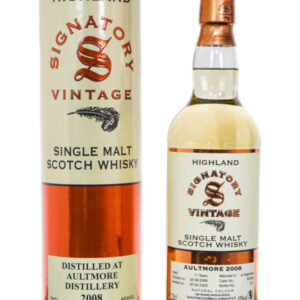 Aultmore 2008 Aged 16 Years Highland Single Malt Scotch Whisky – Signatory Vintage (700ml)