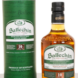 Ballechin Heavily Peated 10 Years Old Highland Single Malt Scotch Whisky (700ml)