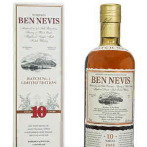 Ben Nevis 10 Years Old Cask Strength Batch 1 Single Malt Scotch Whisky (700ml)