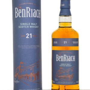 BenRiach Aged 21 Years Speyside Single Malt Scotch Whisky (700ml)