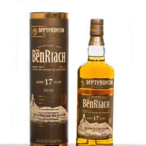 BenRiach Aged 17 Years Peated Septendecim Speyside Single Malt Scotch Whisky (700ml)