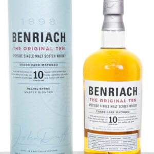 BenRiach The Original Ten 10 Years Old Speyside Single Malt Scotch Whisky (700ml)