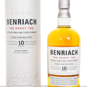 BenRiach The Smoky Ten 10 Years Old Speyside Single Malt Scotch Whisky (700ml)