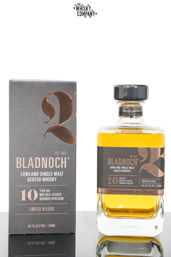 Bladnoch 10 Years Old Lowland Single Malt Scotch Whisky (700ml)