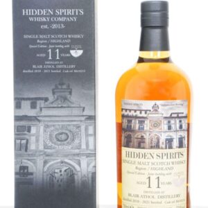 Blair Athol 2010 Aged 11 Years Highland Single Malt Scotch Whisky – Cask #BA10215 Hidden Spirits (700ml)