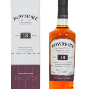 Bowmore Aged 18 Years Islay Single Malt Scotch Whisky (700ml)