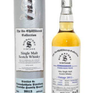 Bunnahabhain Staoisha 2013 UCF Aged 7 Years Single Malt Scotch Whisky – Signatory Vintage (700ml)