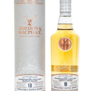Bunnahabhain Aged 10 Years Heavily Peated Single Malt Scotch Whisky – Gordon & MacPhail Discovery Series (700ml)