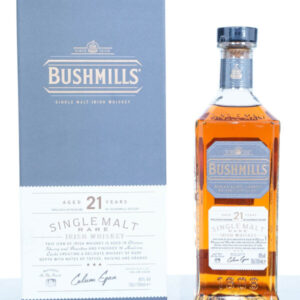 Bushmills Aged 21 Years Irish Single Malt Whiskey (700ml)
