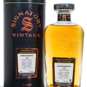 Cameronbridge 1984 Aged 40 Years Single Grain Scotch Whisky – Signatory Vintage (700ml)