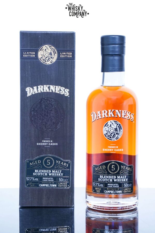 Campbeltown Aged 5 Years Moscatel Finish Blended Malt Scotch Whisky – Darkness (500ml)