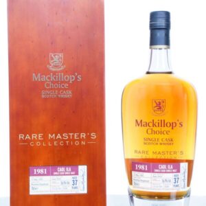 Caol Ila 1981 Aged 37 Years Single Cask Single Malt Scotch Whisky – Mackillop’s Choice Cask 3245 (700ml)