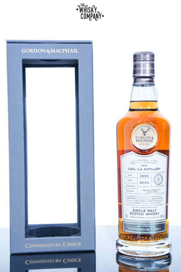 Caol Ila 2000 Aged 20 Years Connoisseurs Choice Single Malt Scotch Whisky – Gordon & MacPhail (700ml)