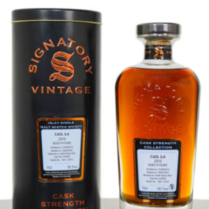 Caol Ila 2010 Aged 9 Years Cask Strength Single Malt Whisky – Signatory Vintage (700ml)