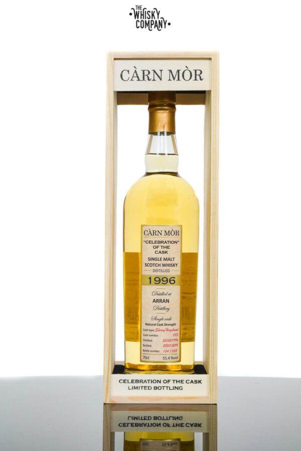 Arran 1996 Aged 23 Years ‘Celebration of the Cask’ Single Malt Scotch Whisky – Carn Mor (700ml)