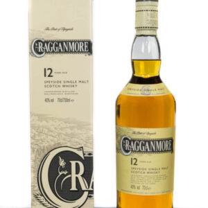 Cragganmore 12 Years Old Speyside Single Malt Scotch Whisky (700ml)