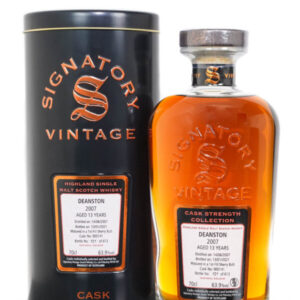 Deanston 2007 Aged 13 Years Single Malt Scotch Whisky – Signatory Vintage (700ml)