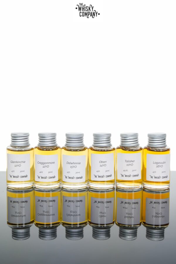 Diageo Classic Malts – Dram Pack – Masterclass – The Whisky Company Whisky Bar (6 x 30ml)