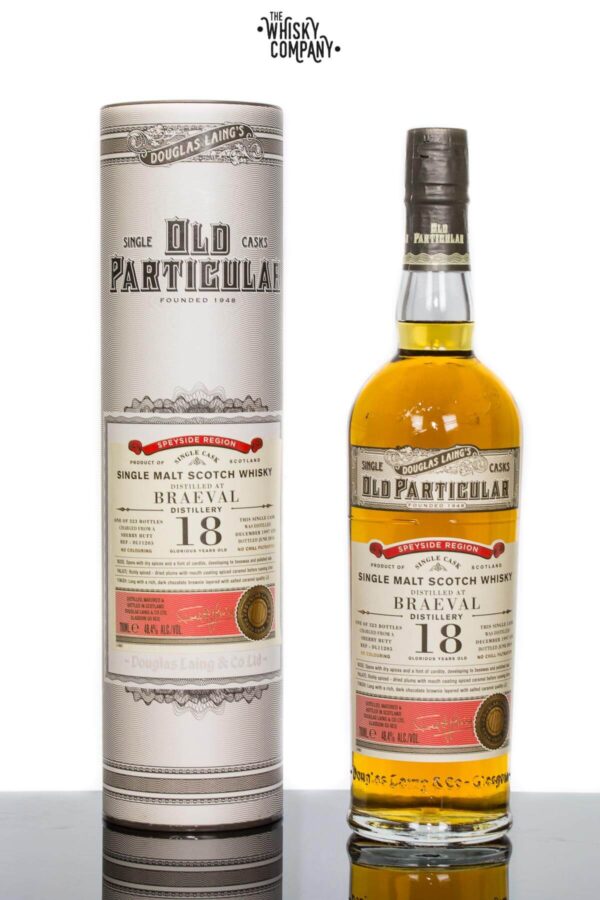 Braeval Aged 18 Years Single Malt Scotch Whisky – Douglas Laing (700ml)