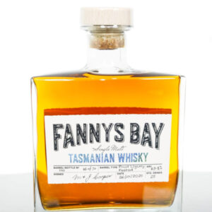 Fannys Bay Pinot Wine Cask Matured Lightly Peated Tasmanian Single Malt Whisky – Cask #100 (500ml)