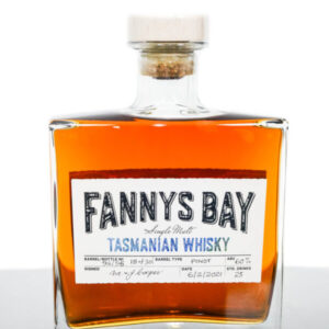 Fannys Bay Pinot Wine Cask Matured Cask Strength Tasmanian Single Malt Whisky – Cask #94/96 (500ml)