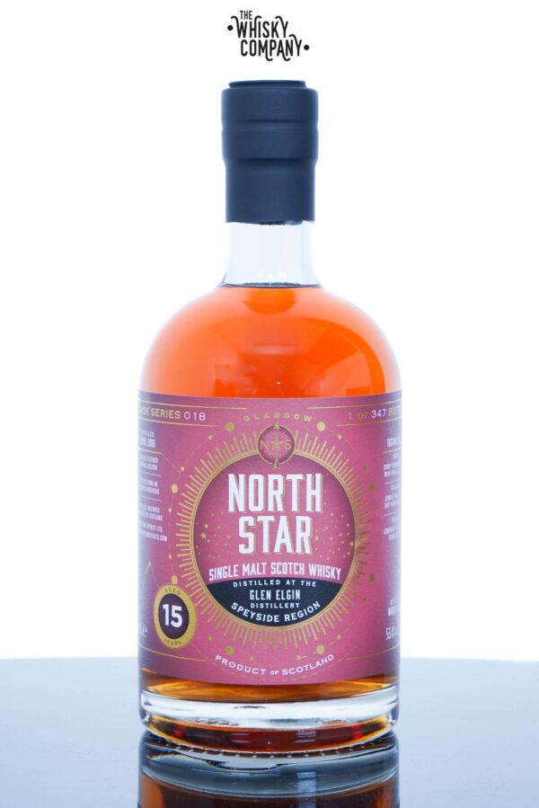Glen Elgin 2006 Aged 15 Years Speyside Single Malt Scotch Whisky – North Star (700ml)