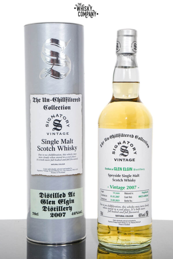 Glen Elgin 2007 UCF Aged 14 Years Single Malt Scotch Whisky – Signatory Vintage (700ml)