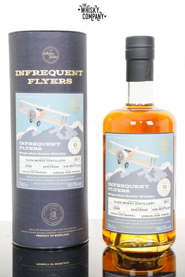 Glen Moray 2011 Aged 9 Years Single Malt Scotch Whisky – Infrequent Flyers #53 (700ml)