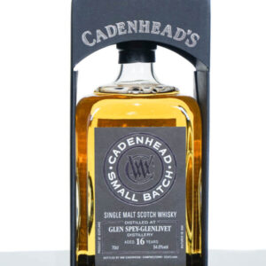 Glen Spey – Glenlivet 2001 Aged 16 Years Single Malt Scotch Whisky – Cadenhead (700ml)