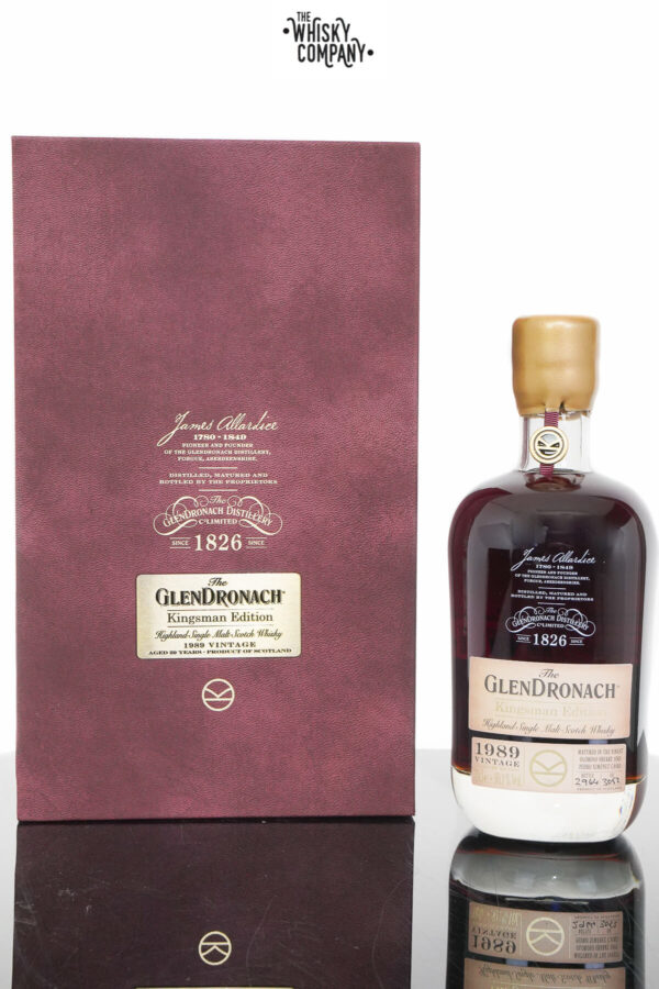 GlenDronach Kingsman 1989 Vintage 35 Years Old Single Malt Scotch Whisky (700ml)