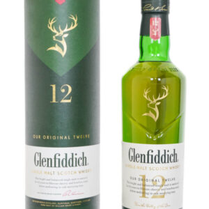 Glenfiddich Aged 12 Years Speyside Single Malt Scotch Whisky (750ml)