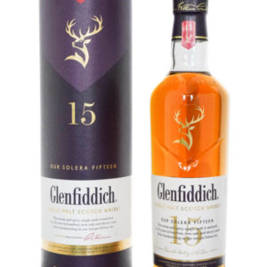 Glenfiddich 15 Years Old Solera Speyside Single Malt Scotch Whisky (750ml)