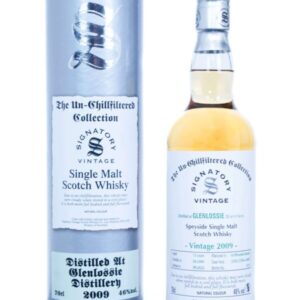 Glenlossie 2009 Aged 13 Years Single Malt Scotch Whisky – The Un-Chillfiltered Collection By Signatory Vintage (700ml)