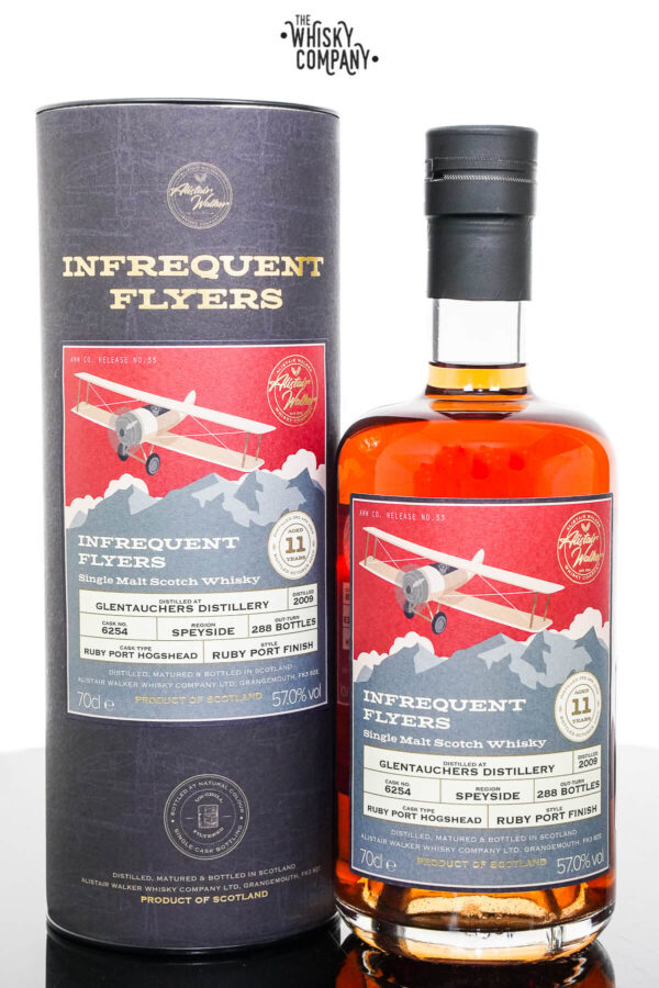 Glentauchers 2009 Aged 15 Years Speyside Single Malt Scotch Whisky – Infrequent Flyers (Alistair Walker) (700ml)