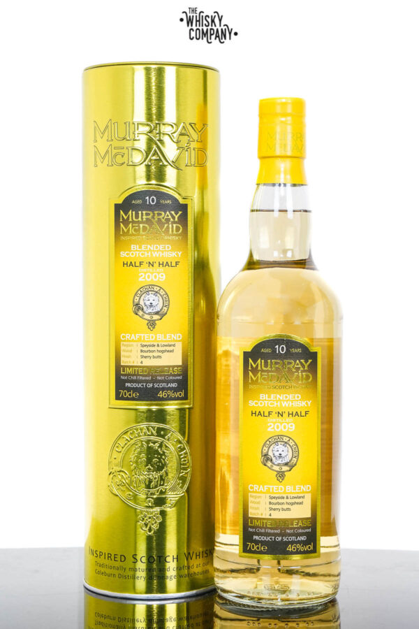 Half ‘n’ Half 2009 Aged 10 Years Blended Scotch Whisky – Murray McDavid (700ml)