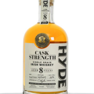 Hyde Aged 8 Years Cask Strength Single Grain Irish Whiskey (700ml)