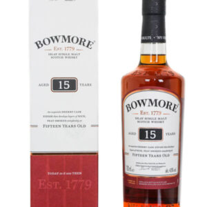 Bowmore Aged 15 Years Islay Single Malt Scotch Whisky (700ml)