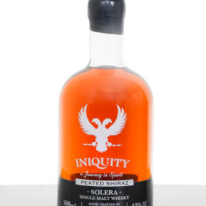 Iniquity Solera Peated Shiraz Australian Single Malt Whisky (500ml)