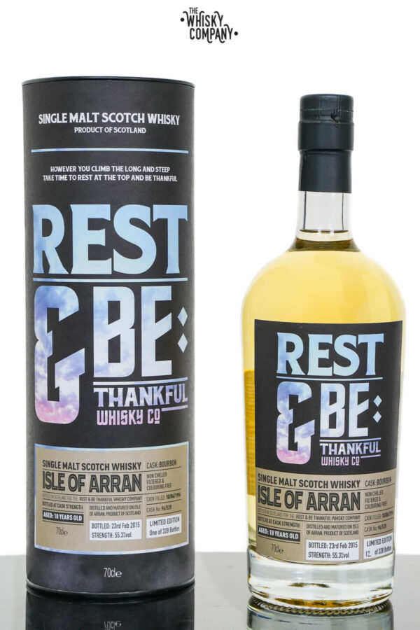 Isle of Arran 1996 Aged 18 Years Single Malt Scotch Whisky – Rest & Be Thankful (700ml)
