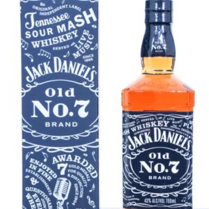 Jack Daniels Old No 7 Music Bottle Tennessee Whiskey 700ml