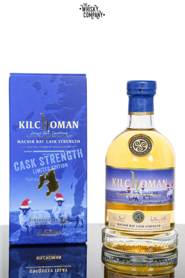 Kilchoman Machir Bay Cask Strength Islay Single Malt Scotch Whisky – Festive Edition (700ml)