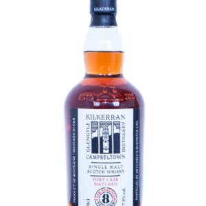 Kilkerran Aged 8 Years Port Cask Matured Campbeltown Single Malt Scotch Whisky