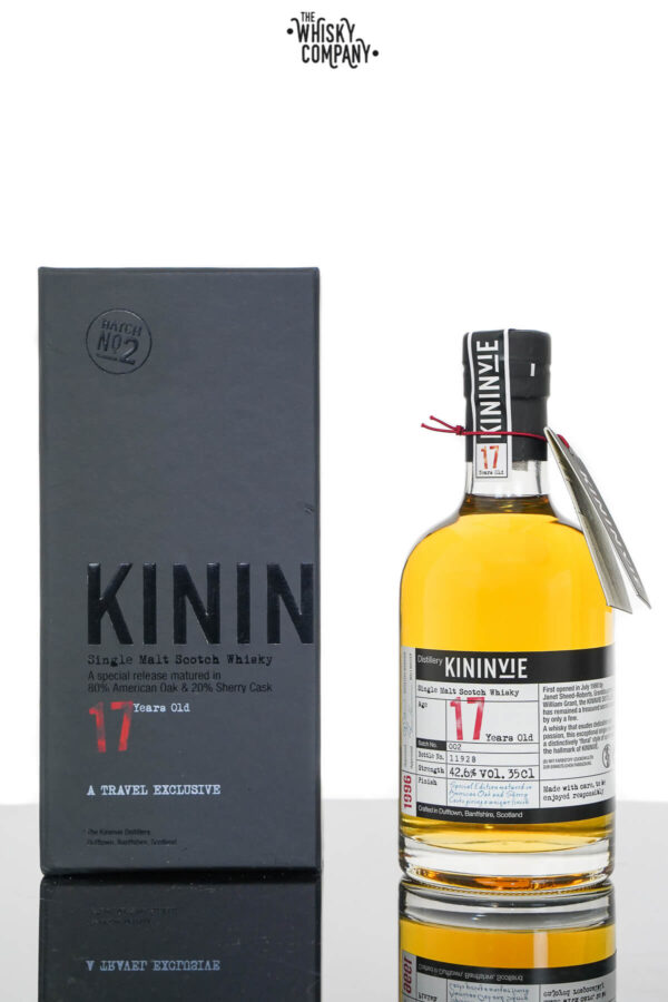 Kininvie 17 Years Old Single Malt Scotch Whisky – Batch 2 (350ml)