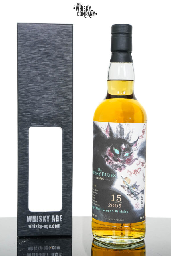 Ledaig 2005 Aged 15 Years Single Malt Scotch Whisky – The Whisky Blues (700ml)